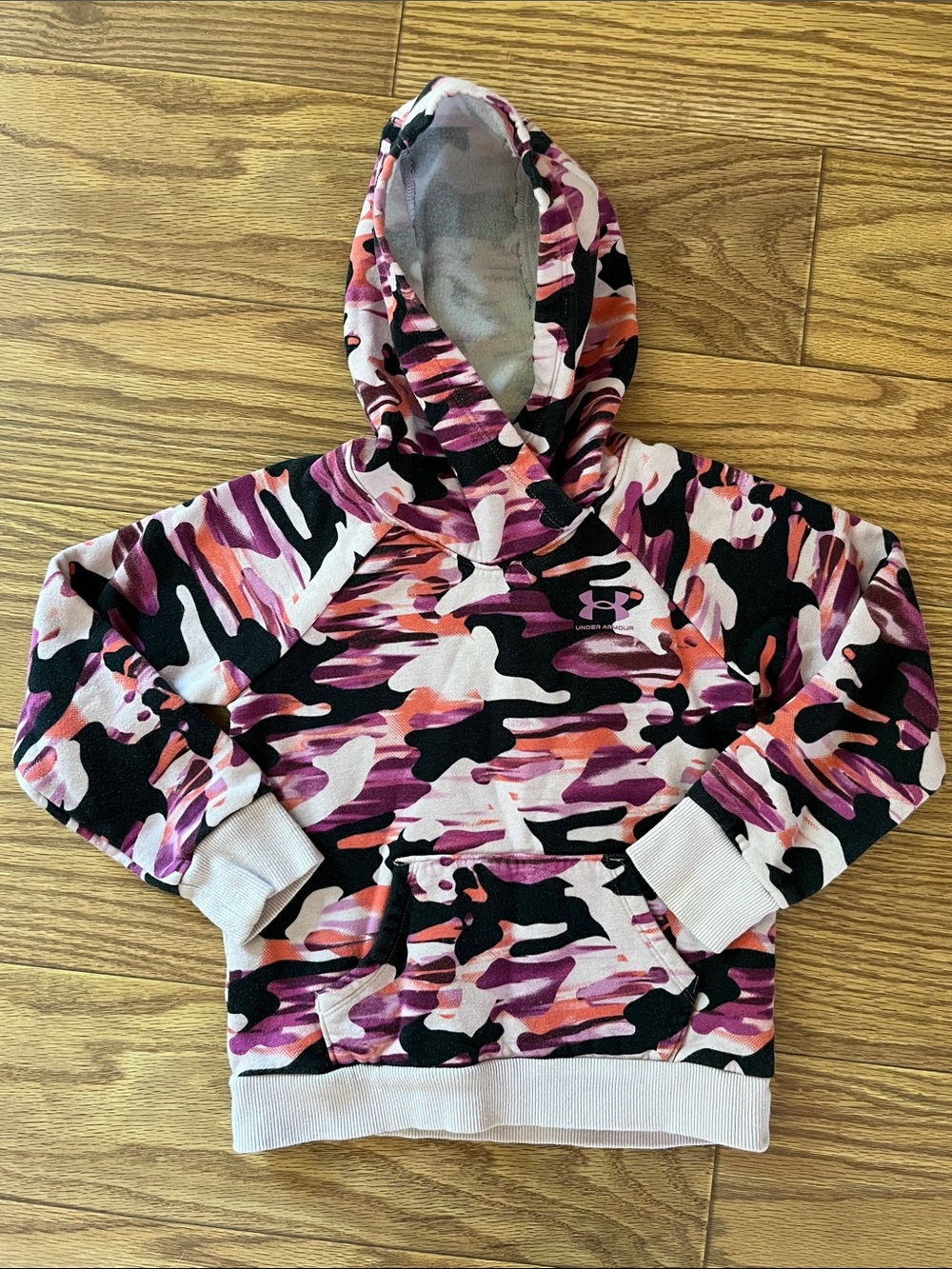 Under Armour Girls Camo Hoodie